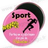 Magnet sport drôle