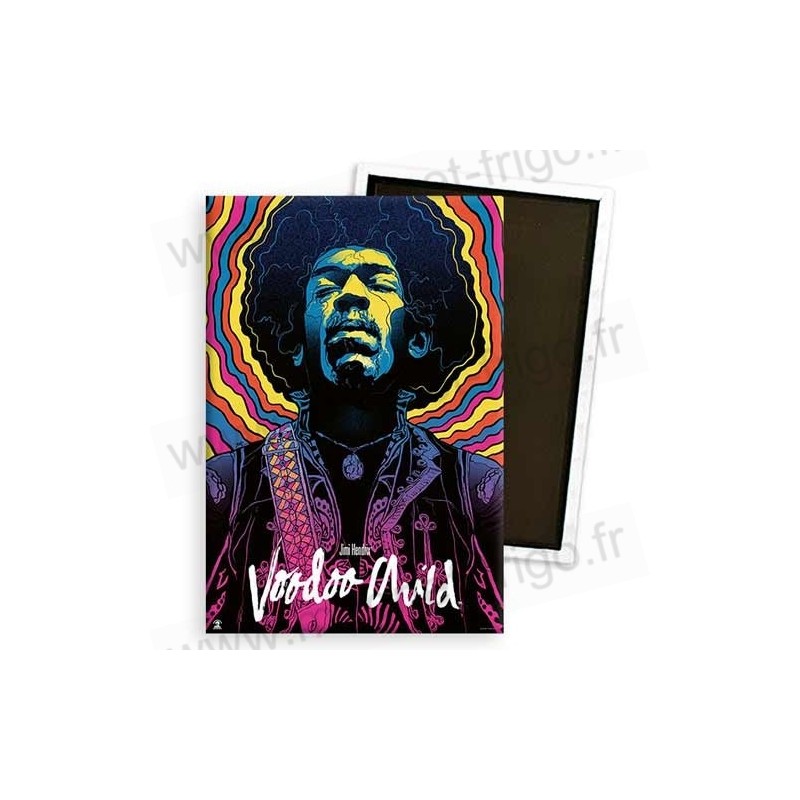 Men's Jimi Hendrix Voodoo Child Sleeveless Hoodie – Black, Cotton-Poly Blend, Pullover With Pockets