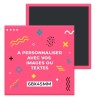Magnet carré personnalisé