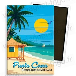 Magnet souvenir Punta Cana