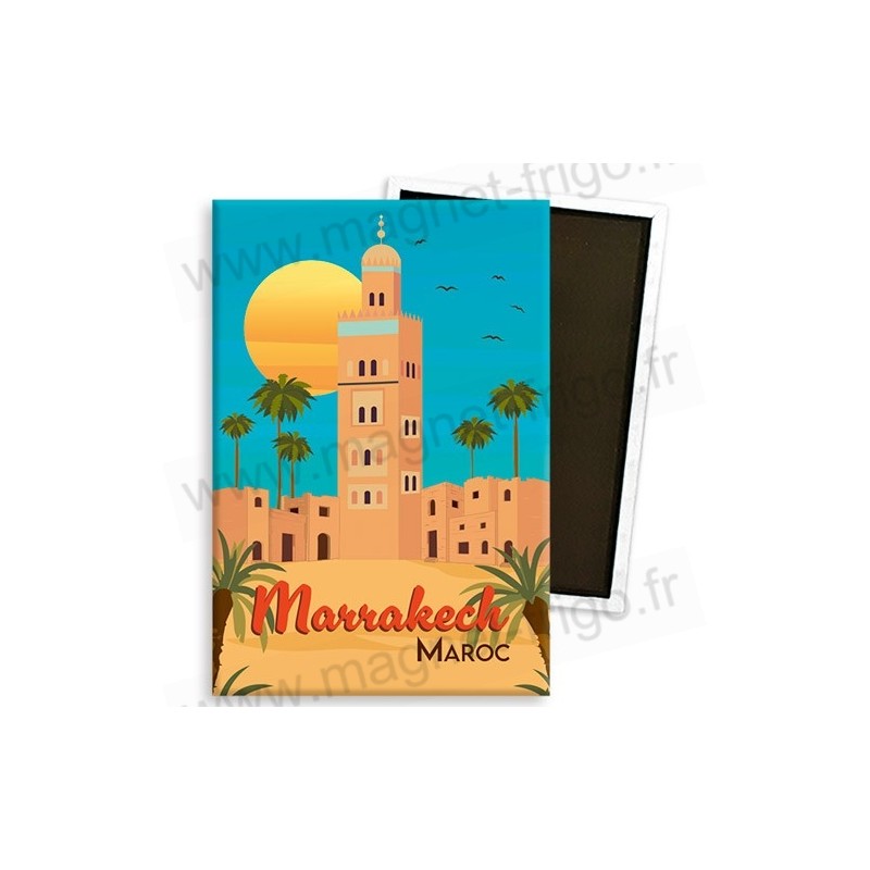 Aimant frigo Marrakech