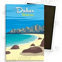 Souvenir magnétique Sénégal