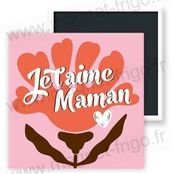 Aimant frigo Je t'aime Maman