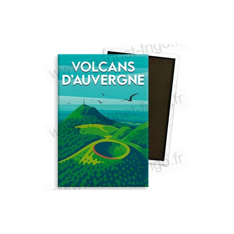 Souvenir magnétique Volcans d'Auvergne