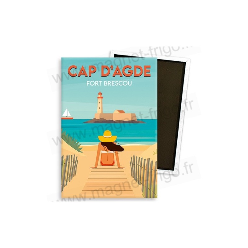 Magnet frigo Cap d'Agde