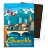 Aimant frigo souvenir Grenoble