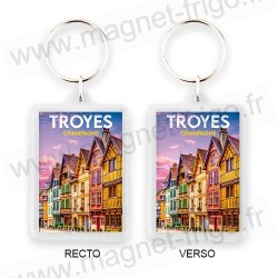 Porte-clés souvenir Troyes