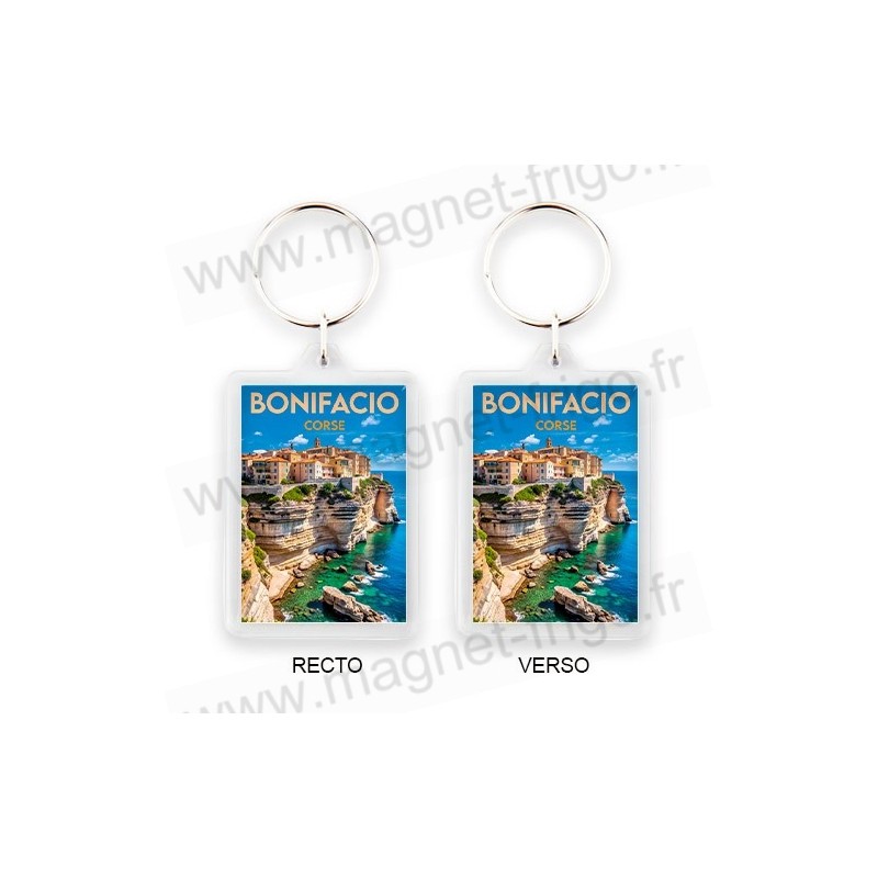 Porte clefs souvenir Bonifacio