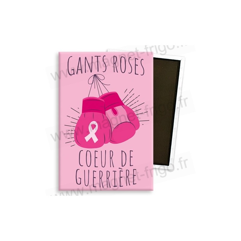 Magnet frigo Gants Roses