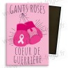 Magnet frigo Gants Roses
