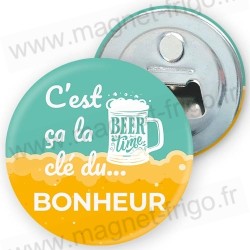 Décapsuleur bière drôle