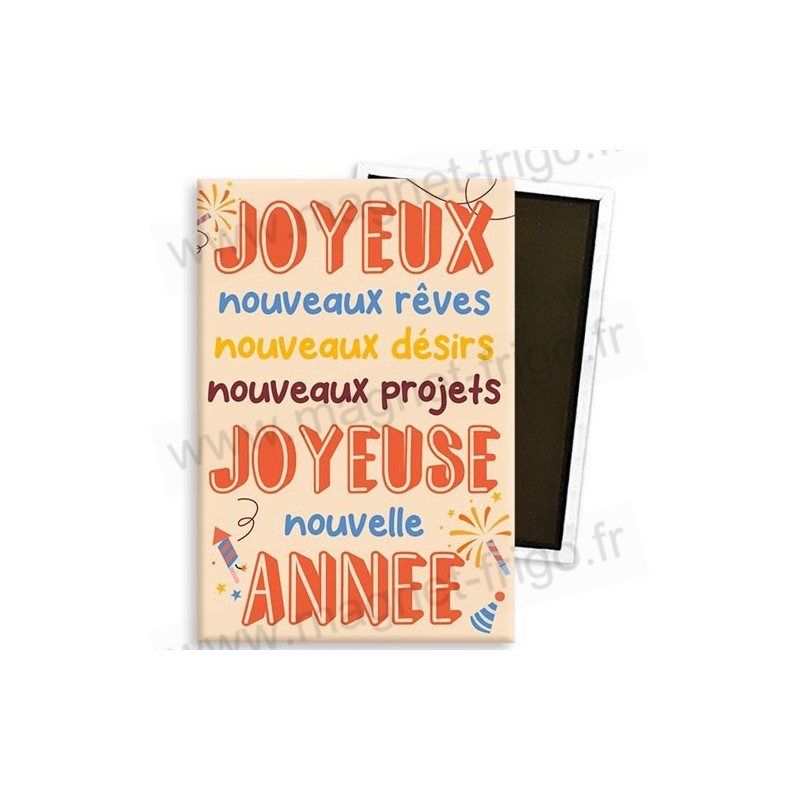 Magnet Joyeuse Nouvelle Année