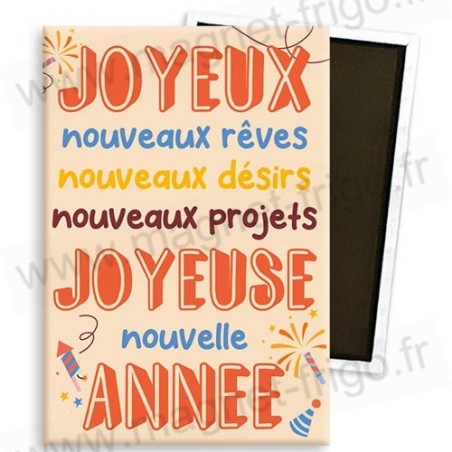 Magnet Joyeuse Nouvelle Année