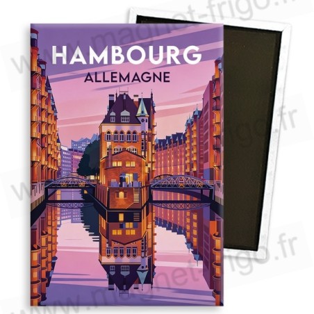 Magnet souvenir Hambourg