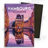 Magnet souvenir Hambourg