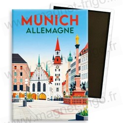 Aimant de réfrigérateur Munich