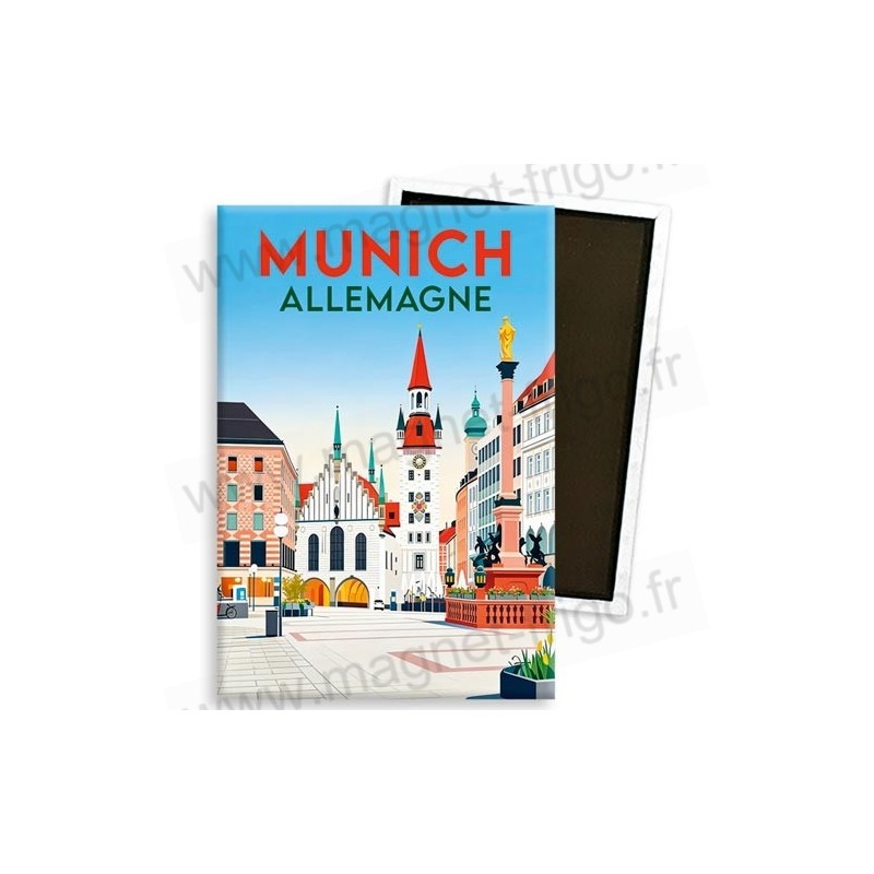 Aimant de réfrigérateur Munich