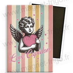 Magnet Vintage Love Cupidon