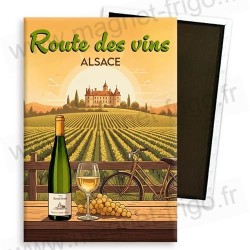 Magnet Route des vins - Alsace