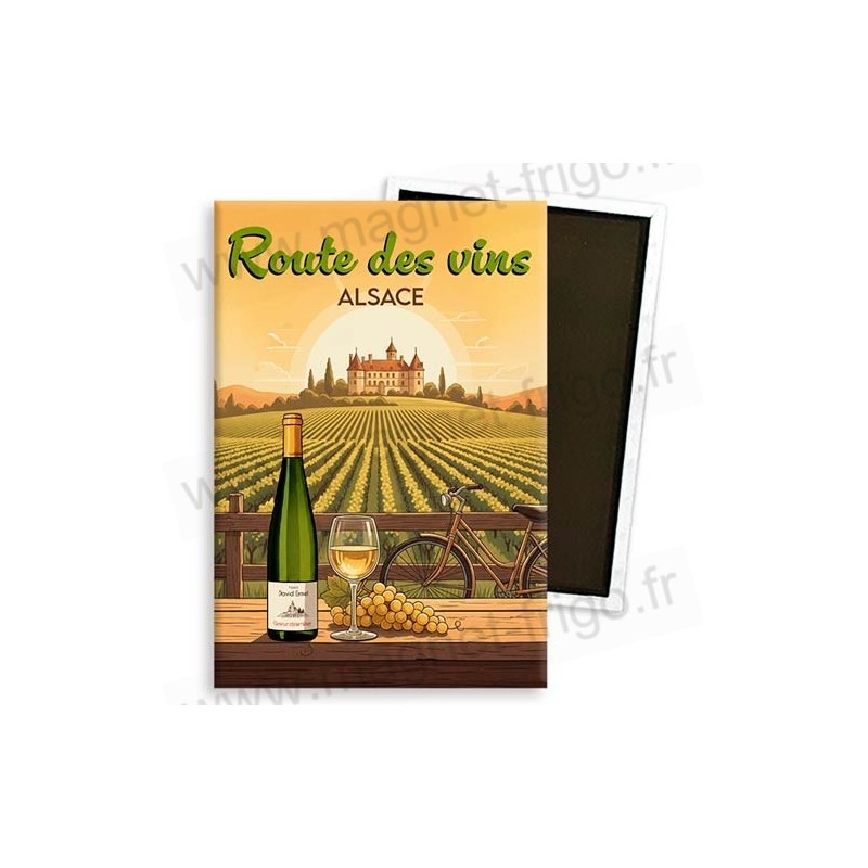 Magnet Route des vins - Alsace