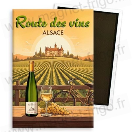 Magnet Route des vins - Alsace