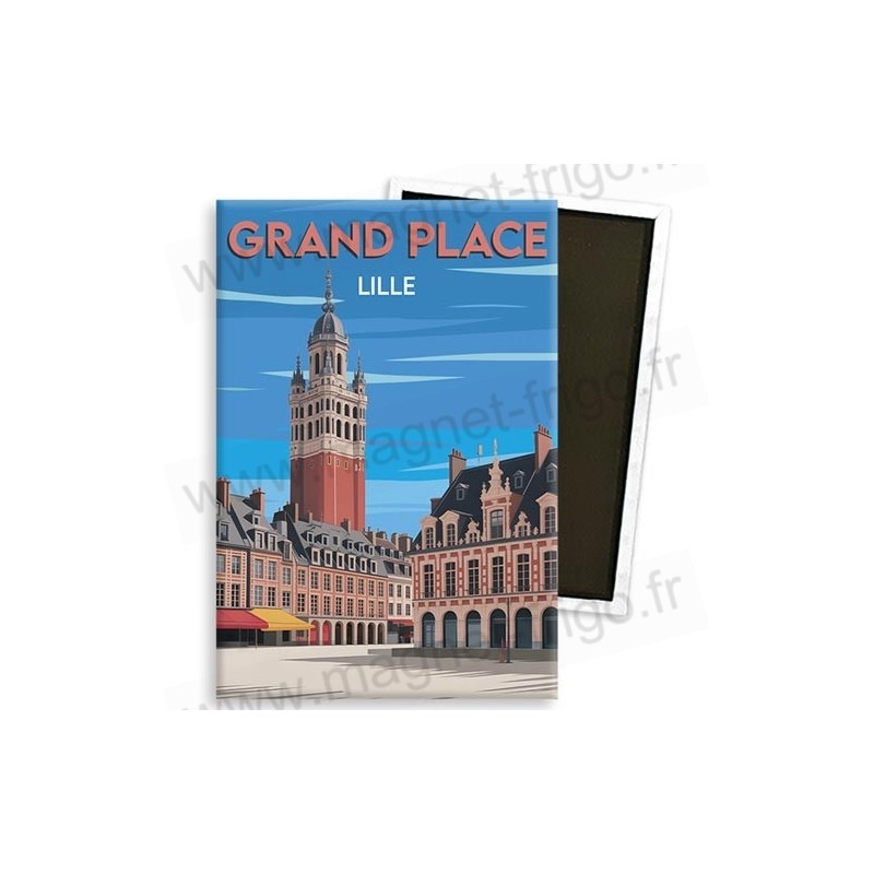 Aimant souvenir Lille - Grand Place