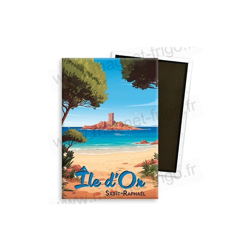 Magnet frigoSaint-Raphaël - Ile d'Or