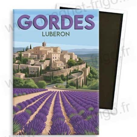 Aimant souvenir Gordes -Luberon