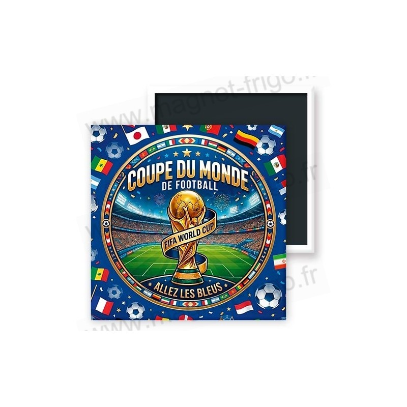 Magnet Coupe du Monde Foot