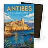 Aimant décoratif Antibes - La Cité des remparts