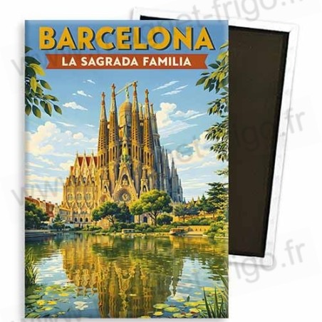 Aimant frigo Sagrada Familia
