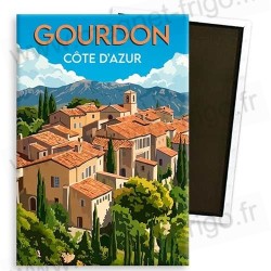 Aimant décoratif Gourdon