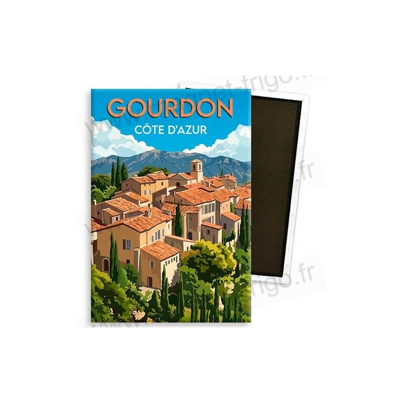 Aimant décoratif Gourdon