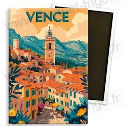 Magnet Frigo Vence - Souvenir de Provence