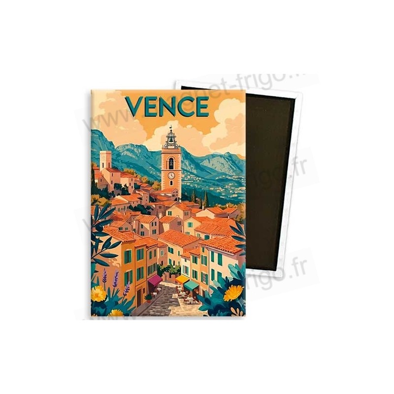 Magnet Frigo Vence - Souvenir de Provence