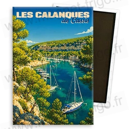 Magnet frigo Les Calanques de Cassis