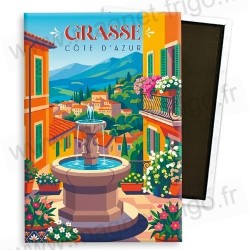 Souvenir aimanté Grasse