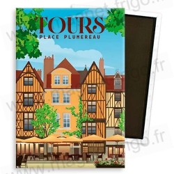 Aimant souvenir de Tours