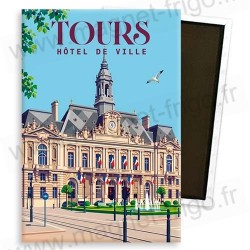 Magnet frigo Tours - Hôtel de Ville