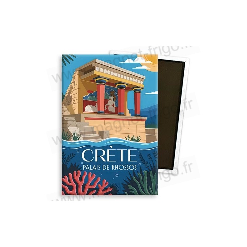 Aimant frigo Crète - Palais de Knossos