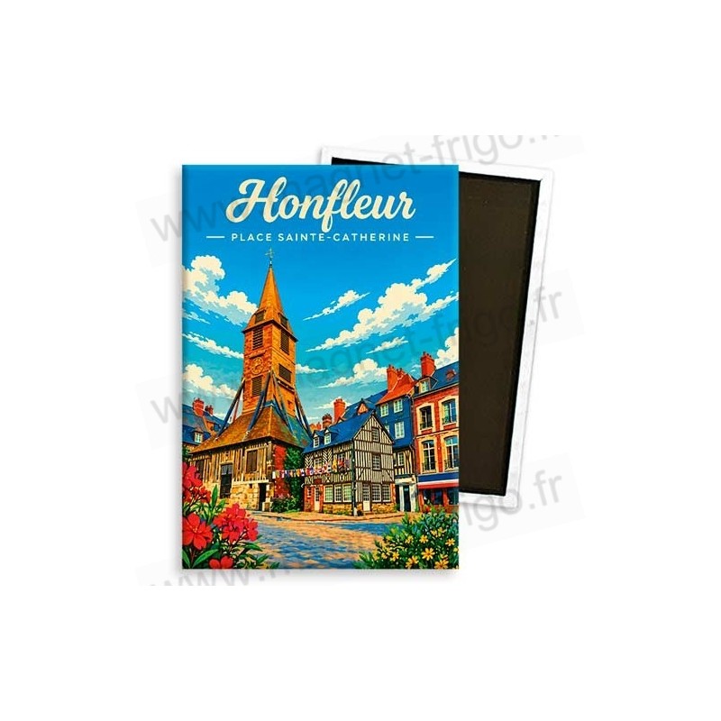 Souvenir magnétique Honfleur