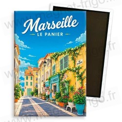 Aimant frigo Le Panier - Marseille