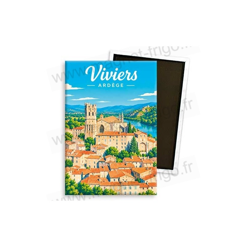 Magnet souvenir Viviers