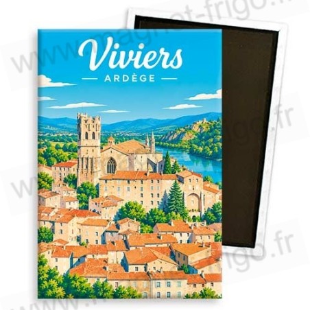 Magnet souvenir Viviers